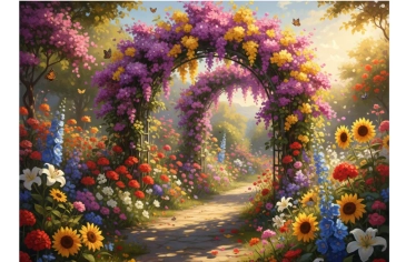 O Espetáculo das Flores: A Primavera Chega e Transforma Paisagens em Mosaicos Vibrantes!